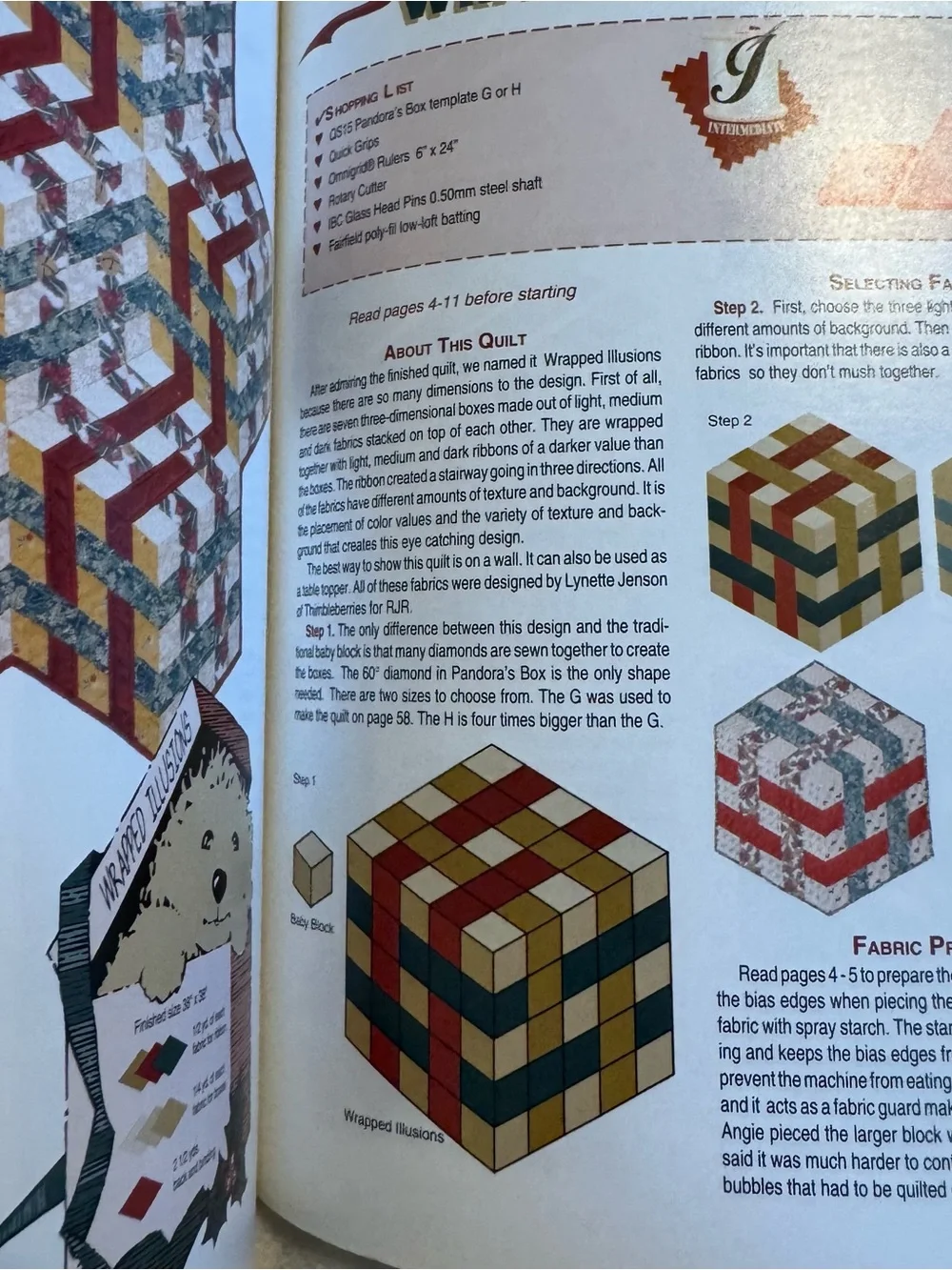 1997 Quilting for All Seasons Pattern Book Vintage Quilting Book